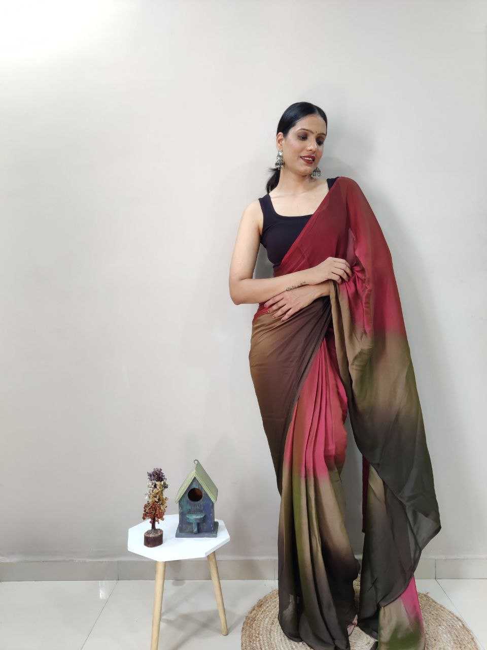 YNF CHIFFON SRI 298 WHOLESALE SAREES MANUFACTURER