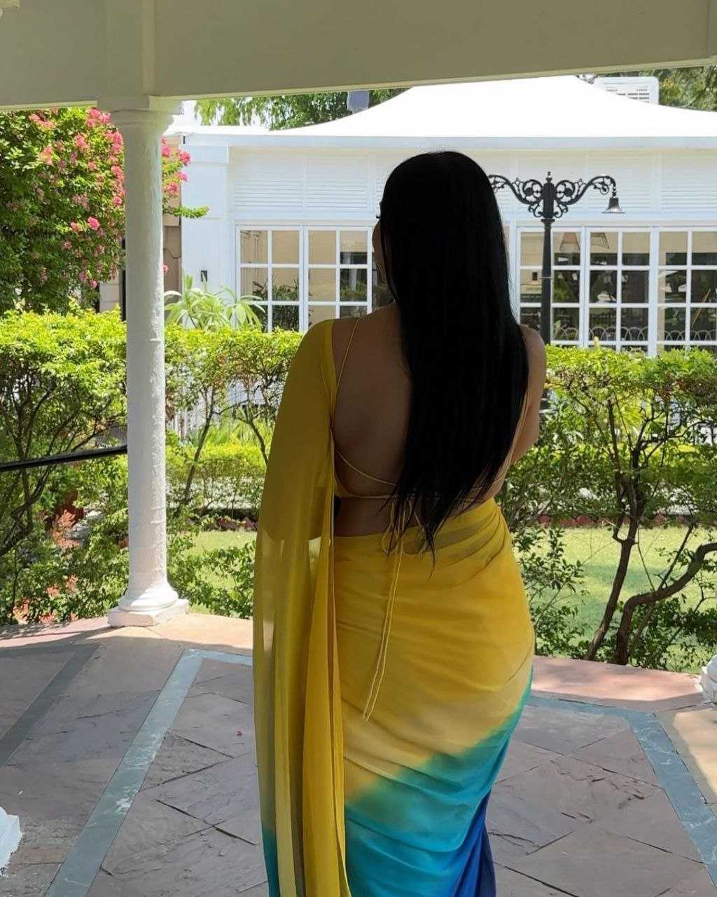 YNF GEORGETTE SRI 277 WHOLESALE SAREES MANUFACTURER
