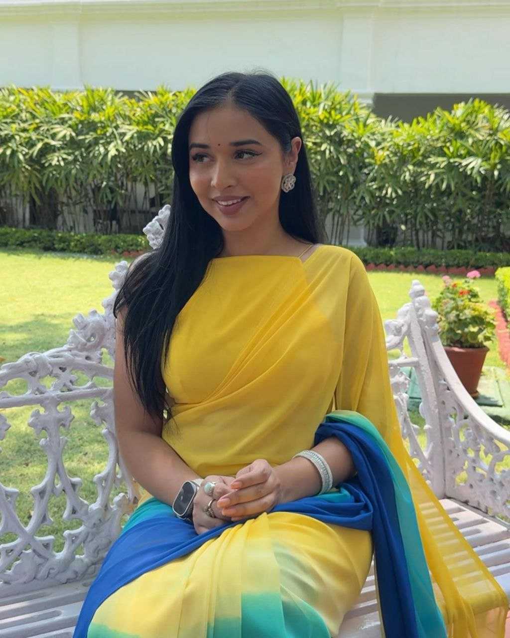 YNF GEORGETTE SRI 277 WHOLESALE SAREES MANUFACTURER