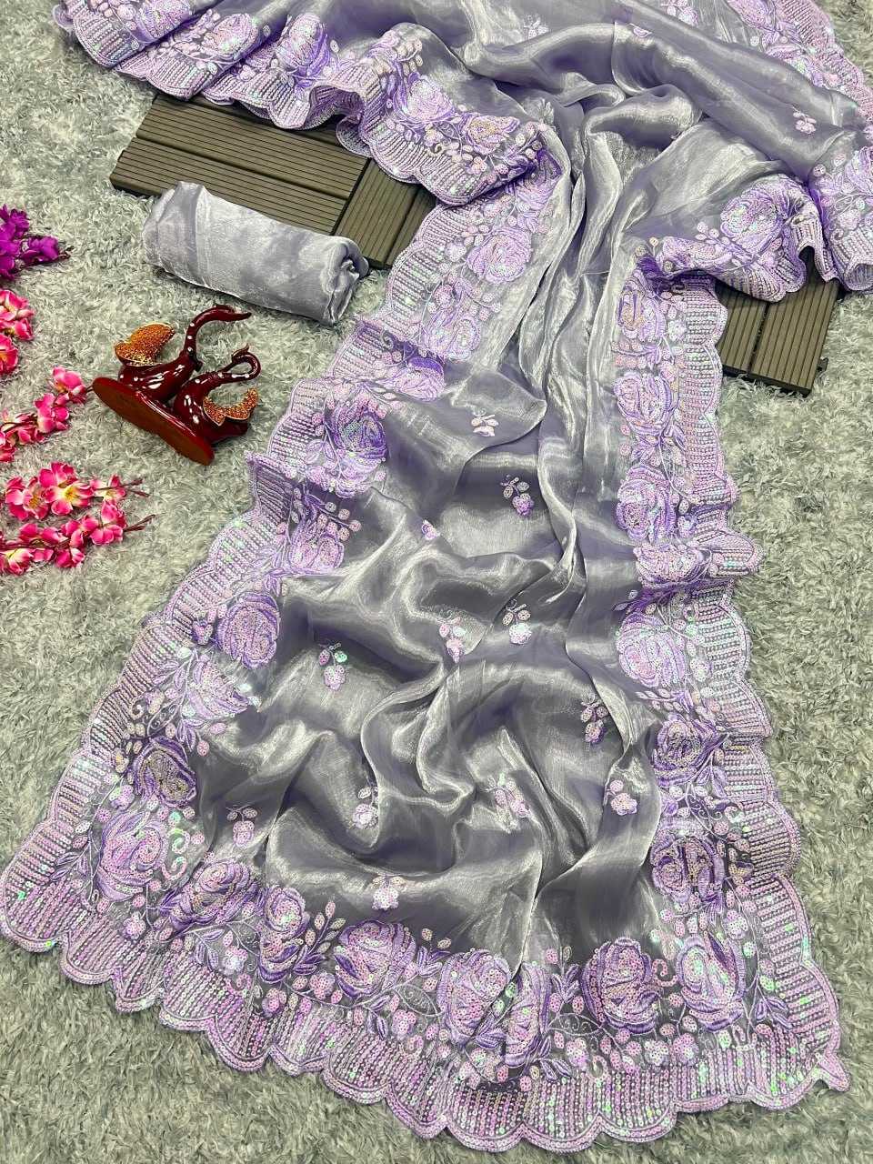 YNF BURBERRY SILK NYC 5346 SAREES WHOLESALE PARTY WEAR FANCY RAKHI COLLECTION SAREES MANUFACTURER