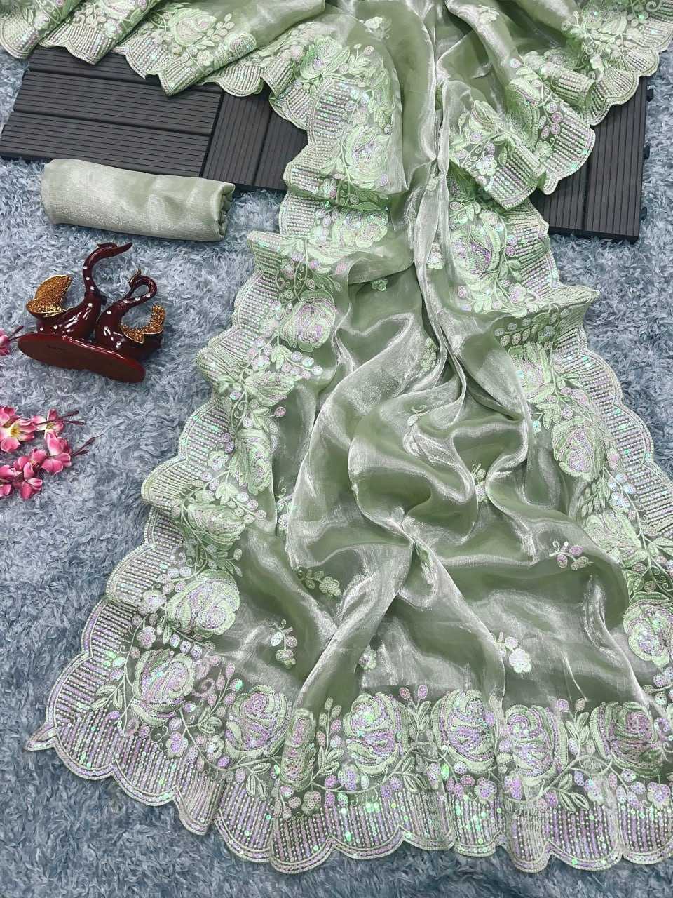 YNF BURBERRY SILK NYC 5346 SAREES WHOLESALE PARTY WEAR FANCY RAKHI COLLECTION SAREES MANUFACTURER