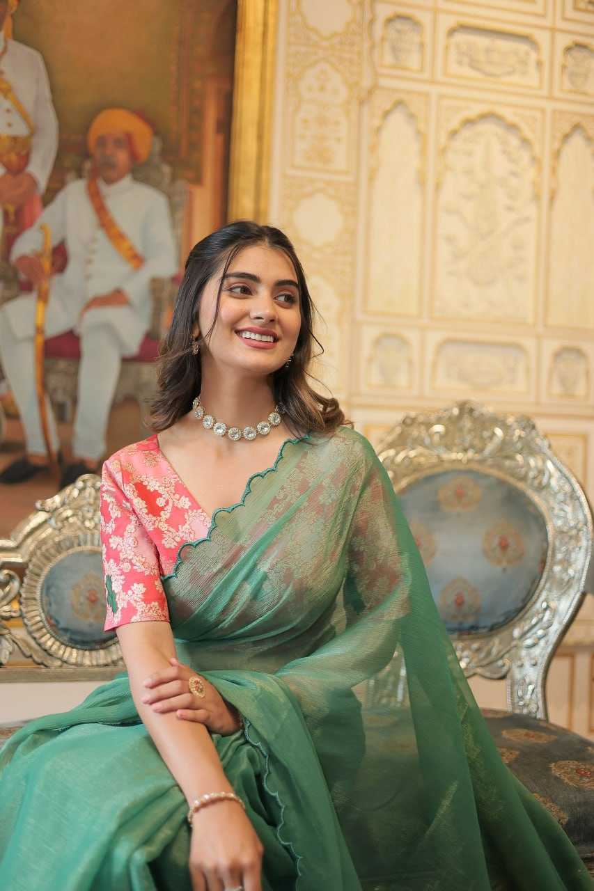 YNF GOLD CRUSH KESH133 3001 SAREE WHOLESALE FANCY PARTY WEAR PLAIN SOLID CUTWORK SAREES MANUFACTURER