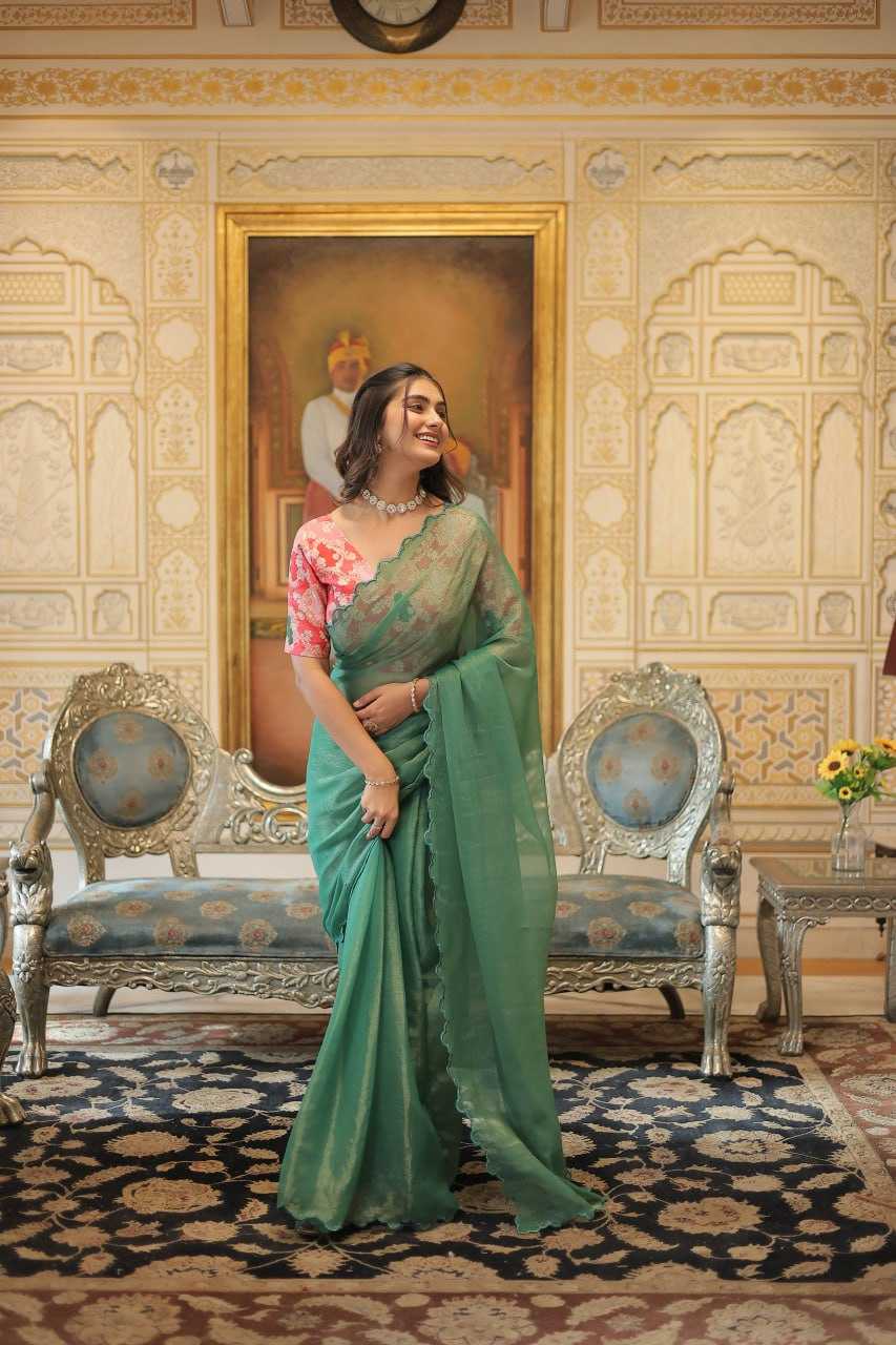 YNF GOLD CRUSH KESH133 3001 SAREE WHOLESALE FANCY PARTY WEAR PLAIN SOLID CUTWORK SAREES MANUFACTURER