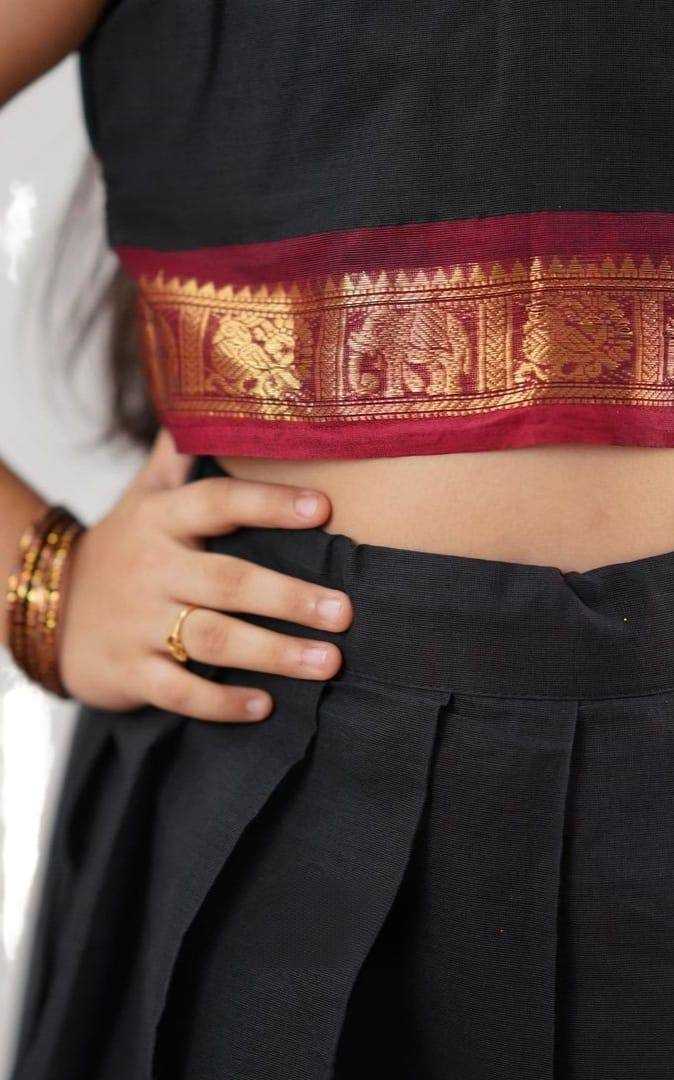 YNF PURE SILK KESH163 21 LEHENGAS WHOLESALE KIDS LEHENGAS MANUFACTURER