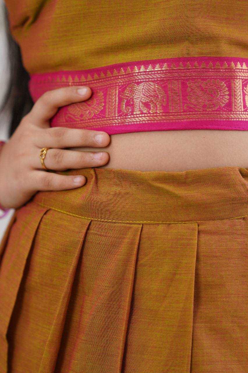 YNF PURE SILK KESH163 21 LEHENGAS WHOLESALE KIDS LEHENGAS MANUFACTURER