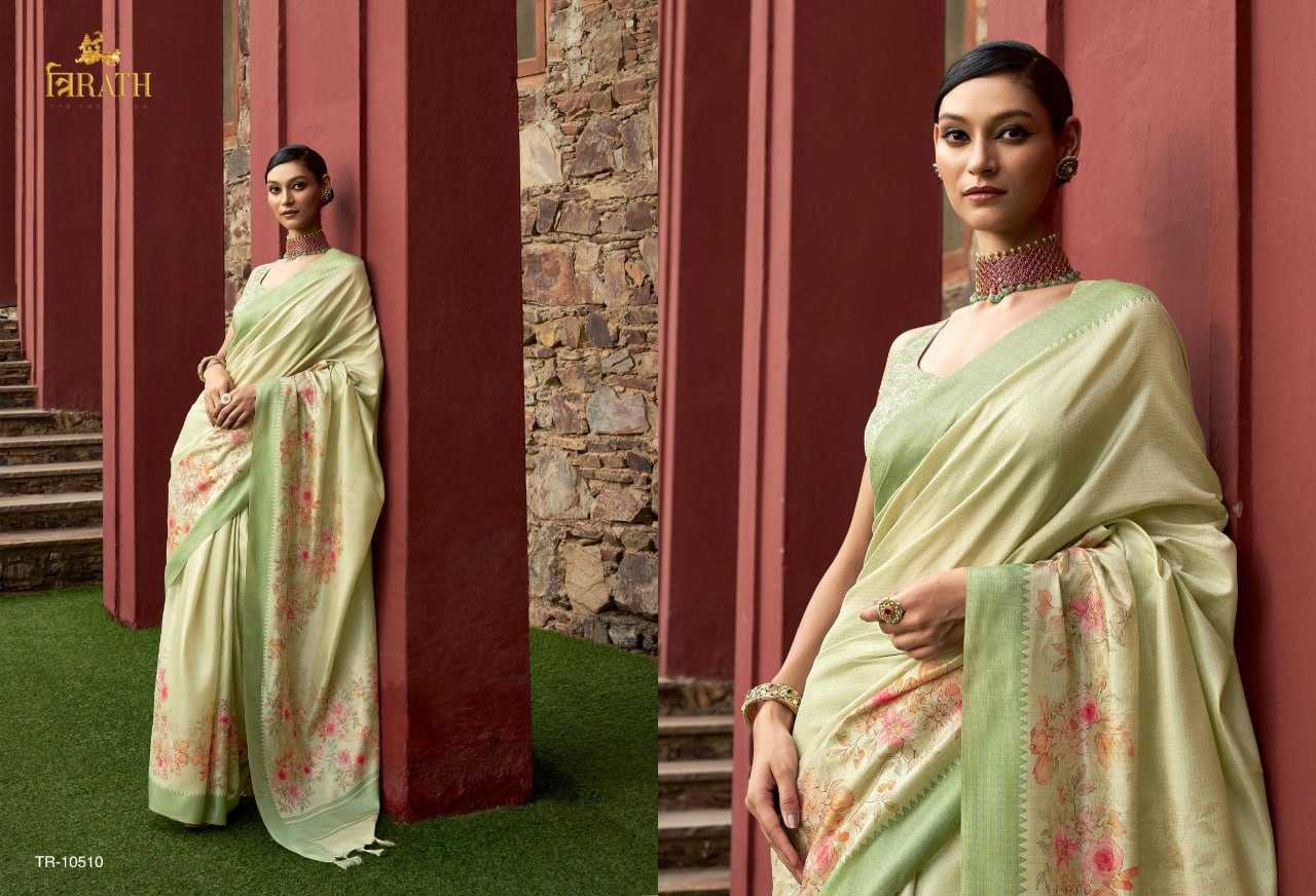 YNF PURE SILK TRIRATH KESH235 ISHA CLOTHING BRANDS WHOLESALE SAREES MANUFACTURER
