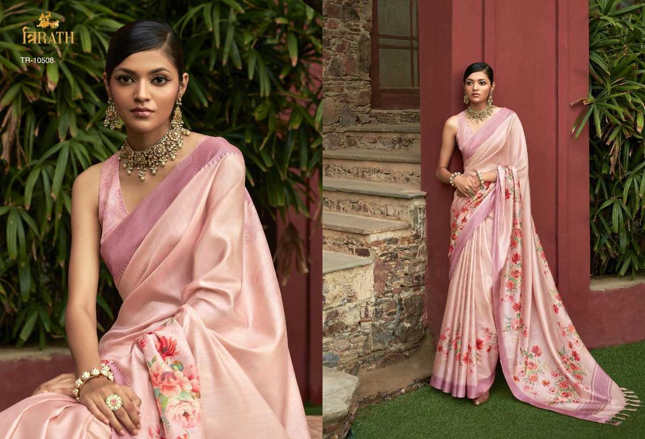 YNF PURE SILK TRIRATH KESH235 ISHA CLOTHING BRANDS WHOLESALE SAREES MANUFACTURER