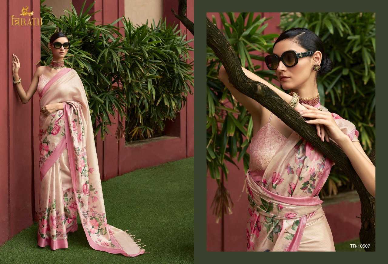 YNF PURE SILK TRIRATH KESH235 ISHA CLOTHING BRANDS WHOLESALE SAREES MANUFACTURER