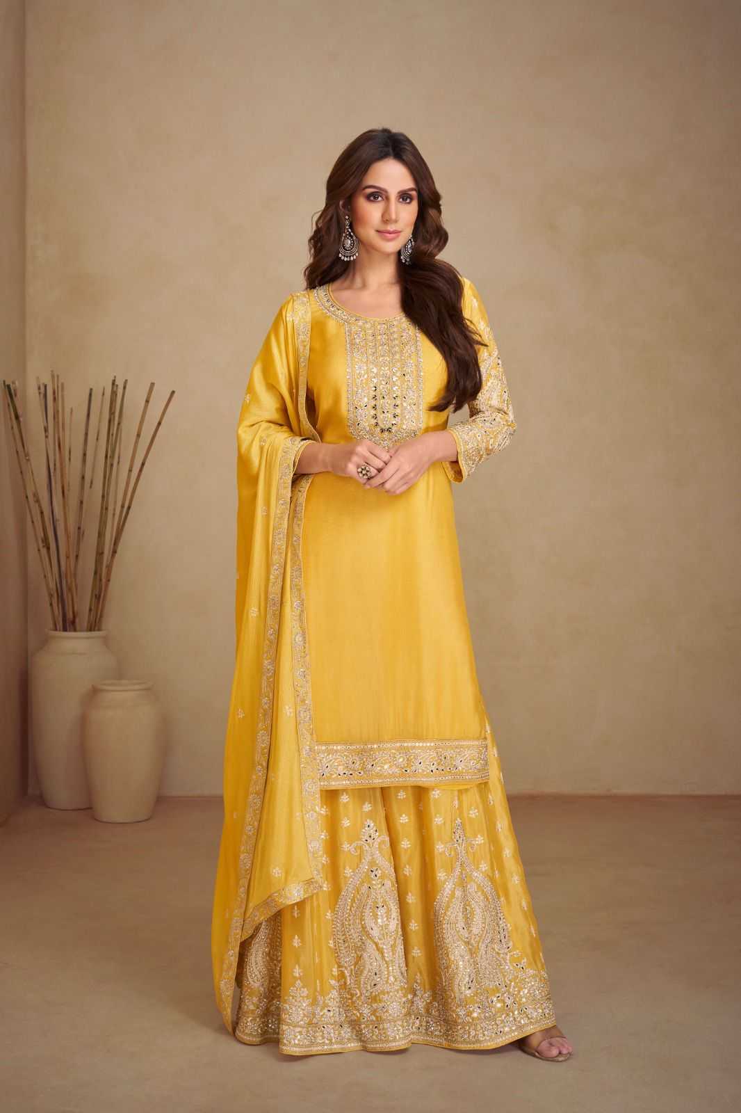 Ynf Chinon RIN184 Gulkayra Designer-Vaani Vol.3 Suits & Dresses Rakhi Collections Festive Collections Wholesale Embroidery Suits Ladies Salwar Suits Party wear suits Manufacturer