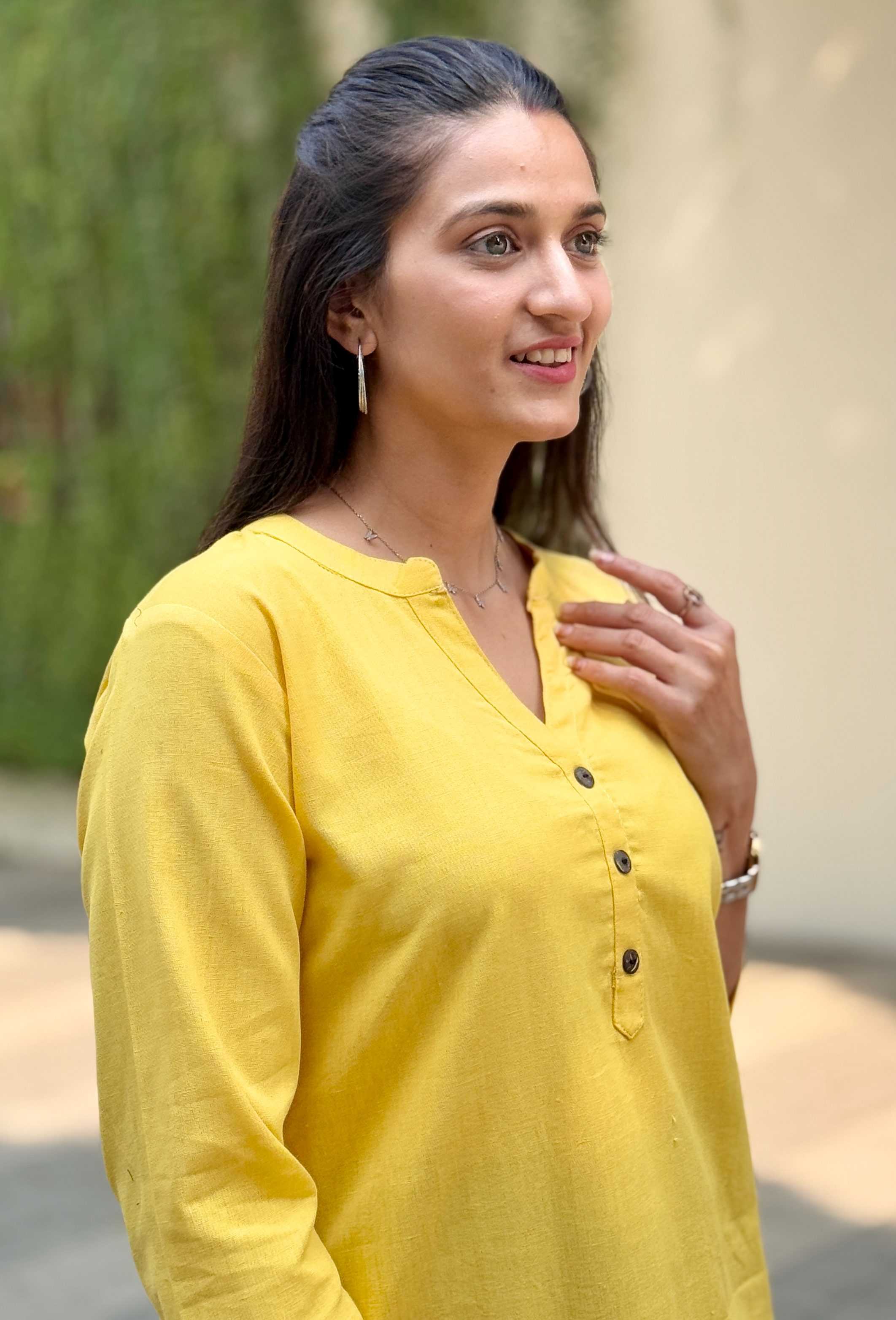 Ynf Cotton KESH117 Linen Cotton Short Kurta Kurti Festive Collections Wholesale Casual Kurtis Ethnic Kurtis Short Kurtis Manufacturer