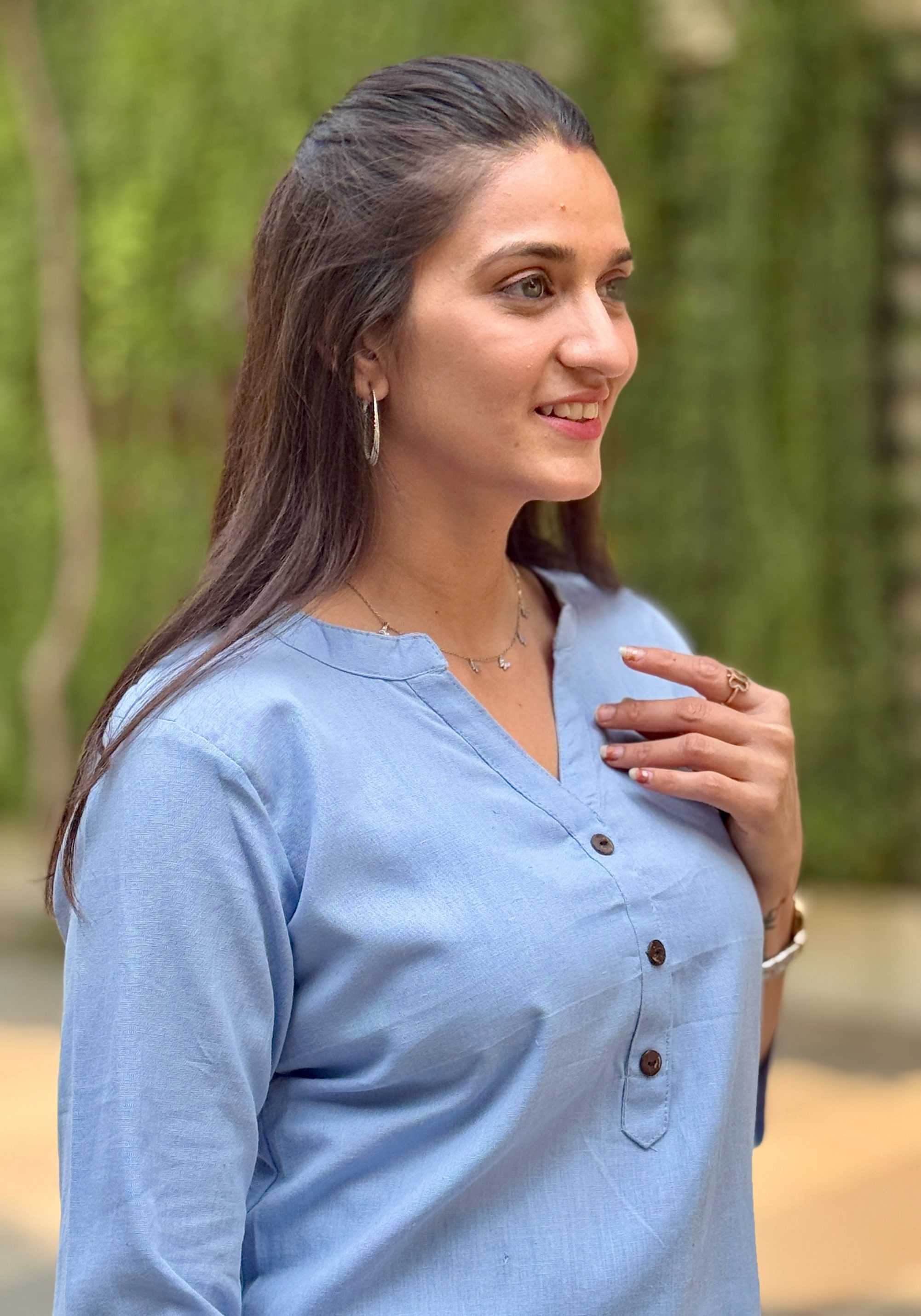 Ynf Cotton KESH117 Linen Cotton Short Kurta Kurti Festive Collections Wholesale Casual Kurtis Ethnic Kurtis Short Kurtis Manufacturer