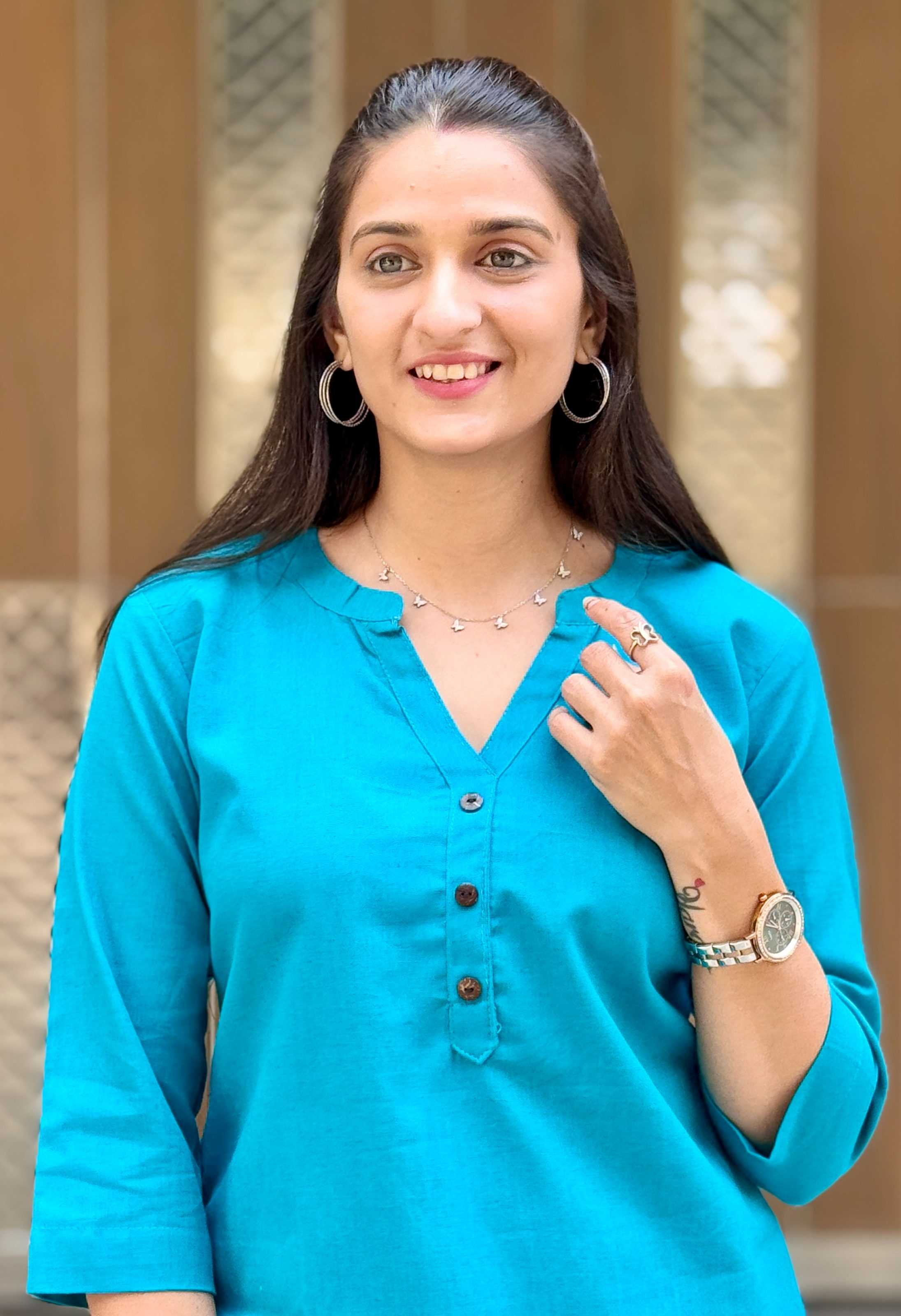 Ynf Cotton KESH117 Linen Cotton Short Kurta Kurti Festive Collections Wholesale Casual Kurtis Ethnic Kurtis Short Kurtis Manufacturer