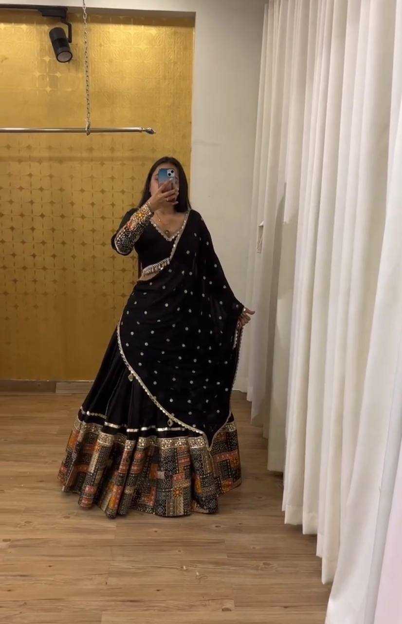 YNF CHINON SILK RZSR 3072 WHOLESALE LEHENGAS MANUFACTURER