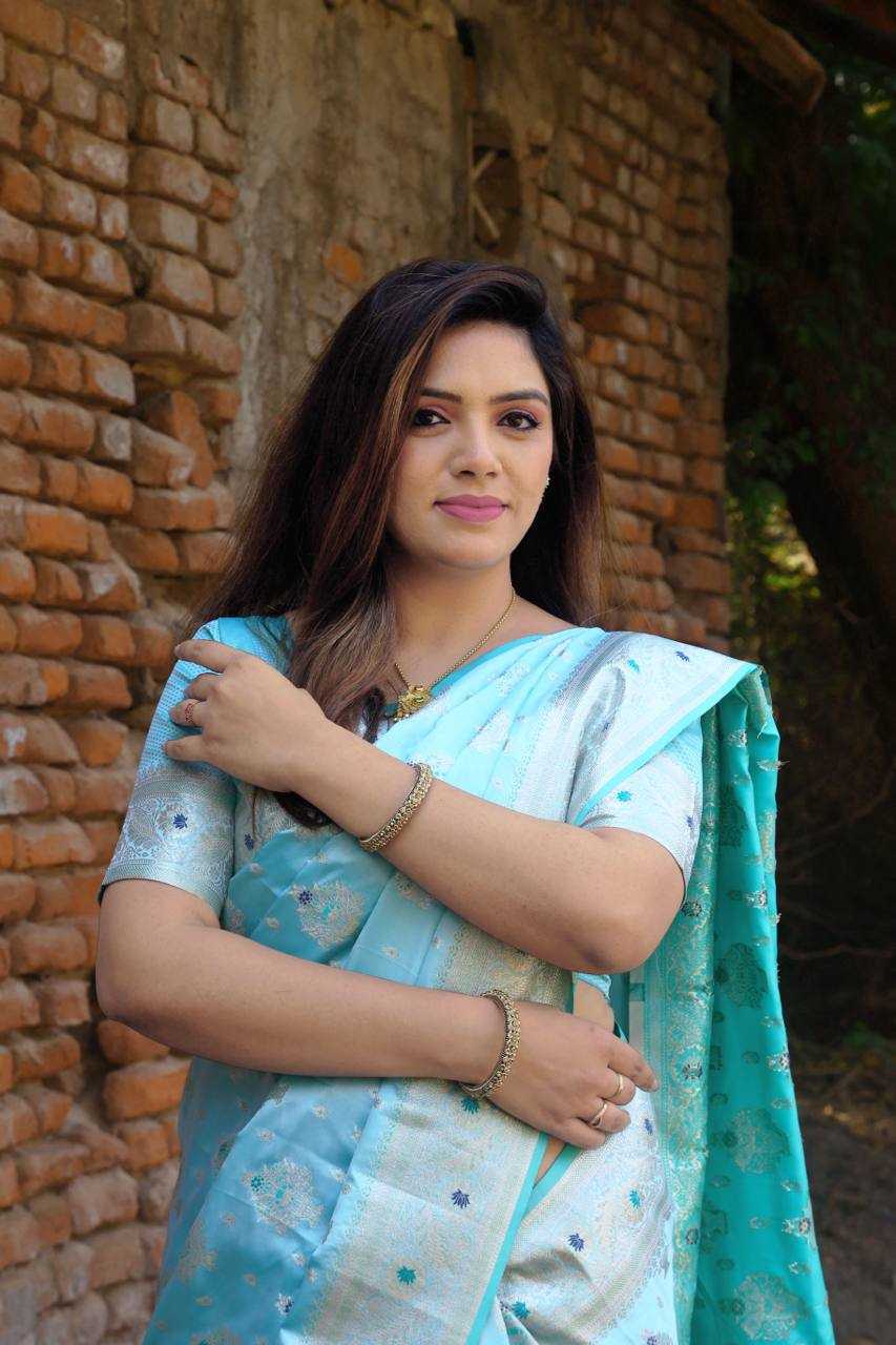 YNF SILK RIN144 BASANTI SAREE WHOLESALE DESIGNER SATIN SILK SAREES MANUFACTURER