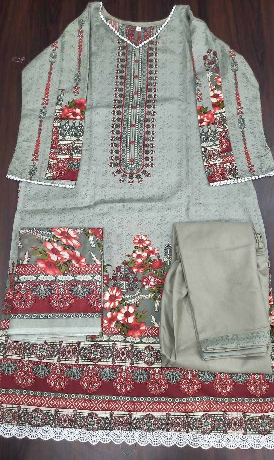 Ynf Soft Cotton RIN186 NAFISHA COTTON-ANDAAZ KARACHI SUITS VOL 07 Setwise Collections Wholesale Pakistani Suits Catalogs Dresses & Suits Catalogs Manufacturer