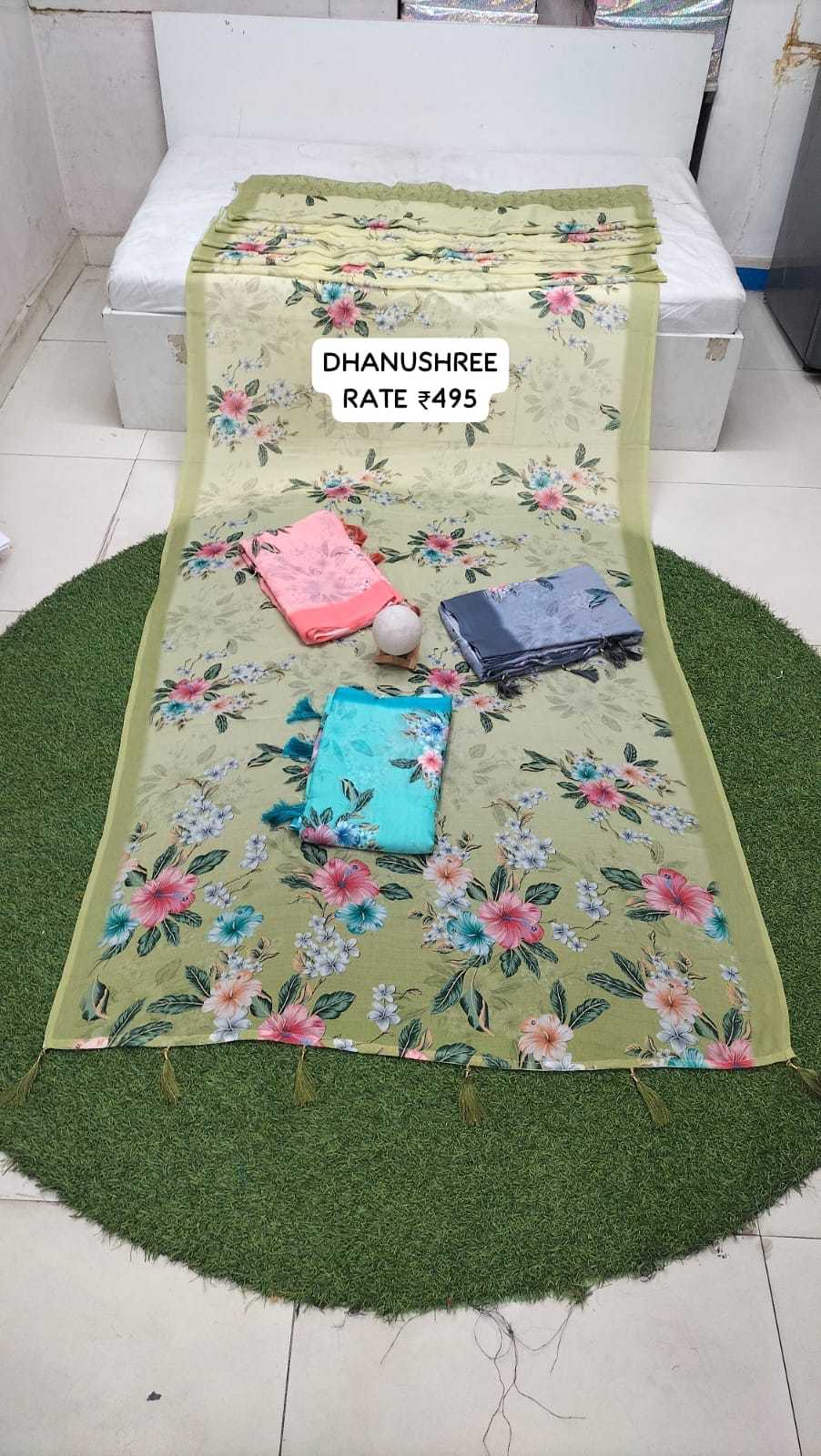 Ynf Fancy KESH441 DHANUSHREE Setwise Collections Wholesale Printed Sarees Catalogs Manufacturer