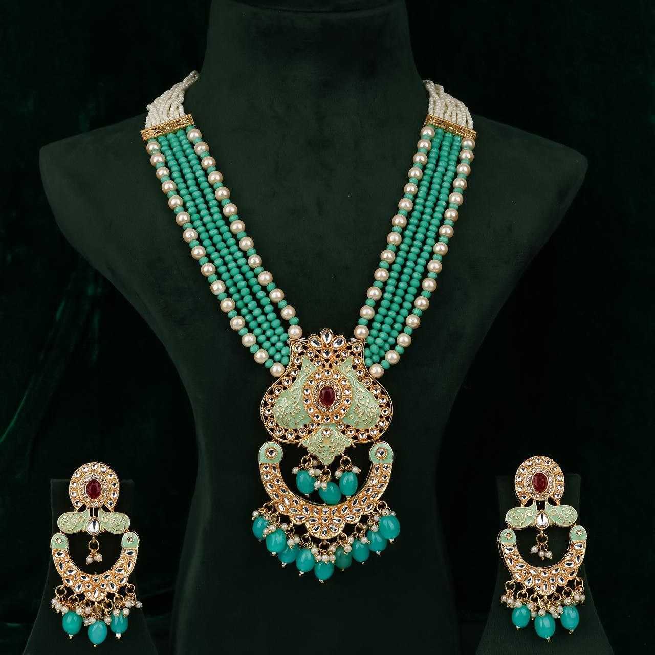 Ynf AD Diamond Womens Jewellery Wholesale AD Diamond Necklace Necklaces Set Fashion Necklace Manufacturer