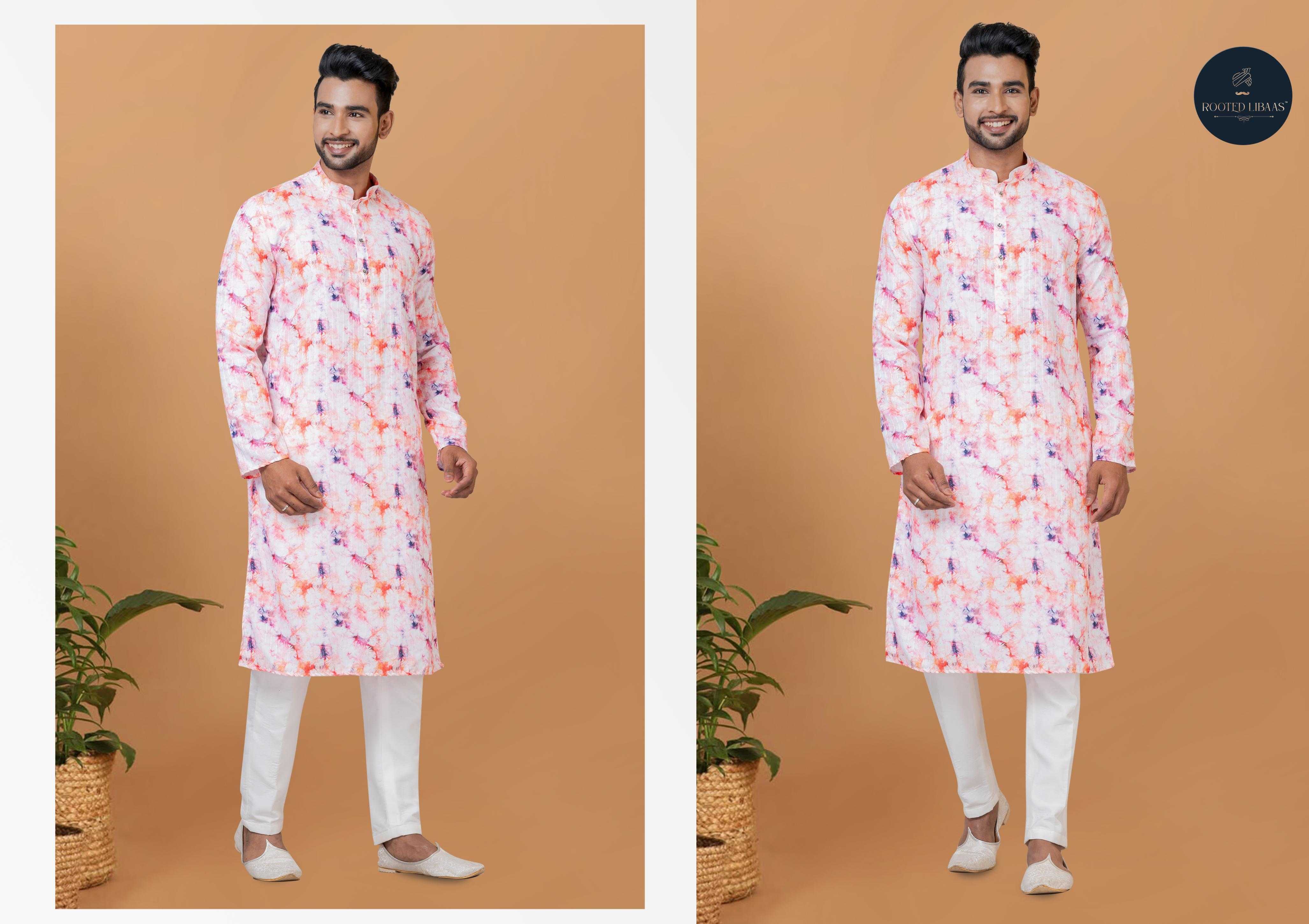Ynf Banarasi Cotton RIN223 3210B Mens Wear Festive Collections Wholesale Mens Kurtas Mens Kurta Pyjama Onam Collections Manufacturer