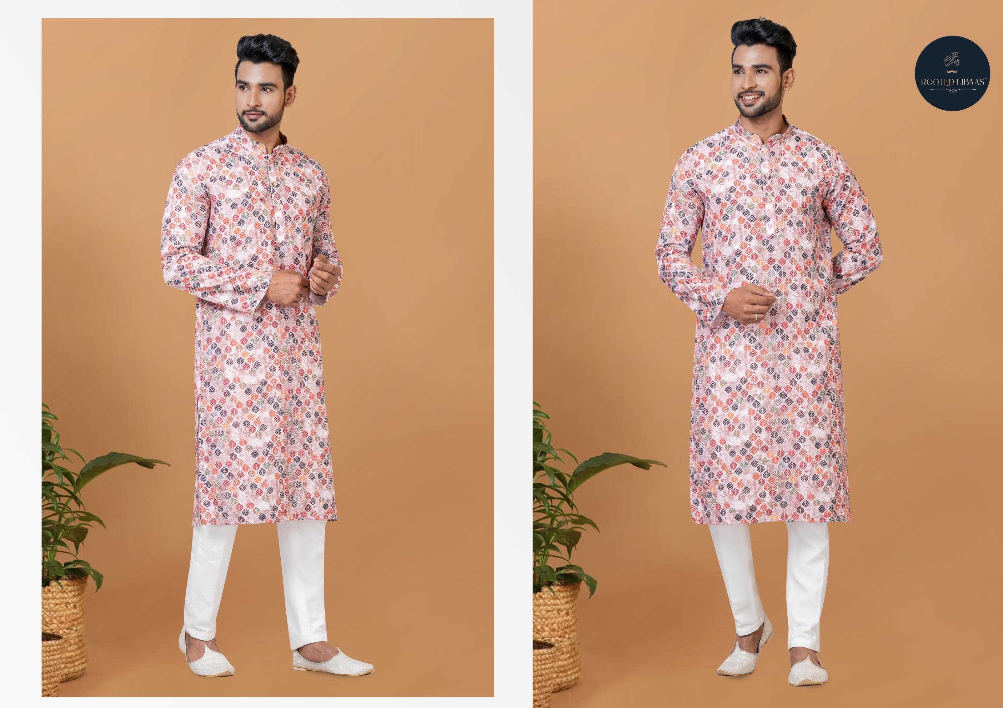 Ynf Banarasi Cotton RIN223 3211C Mens Wear Wholesale Mens Kurtas Mens Kurta Pyjama Men Wedding kurta Manufacturer