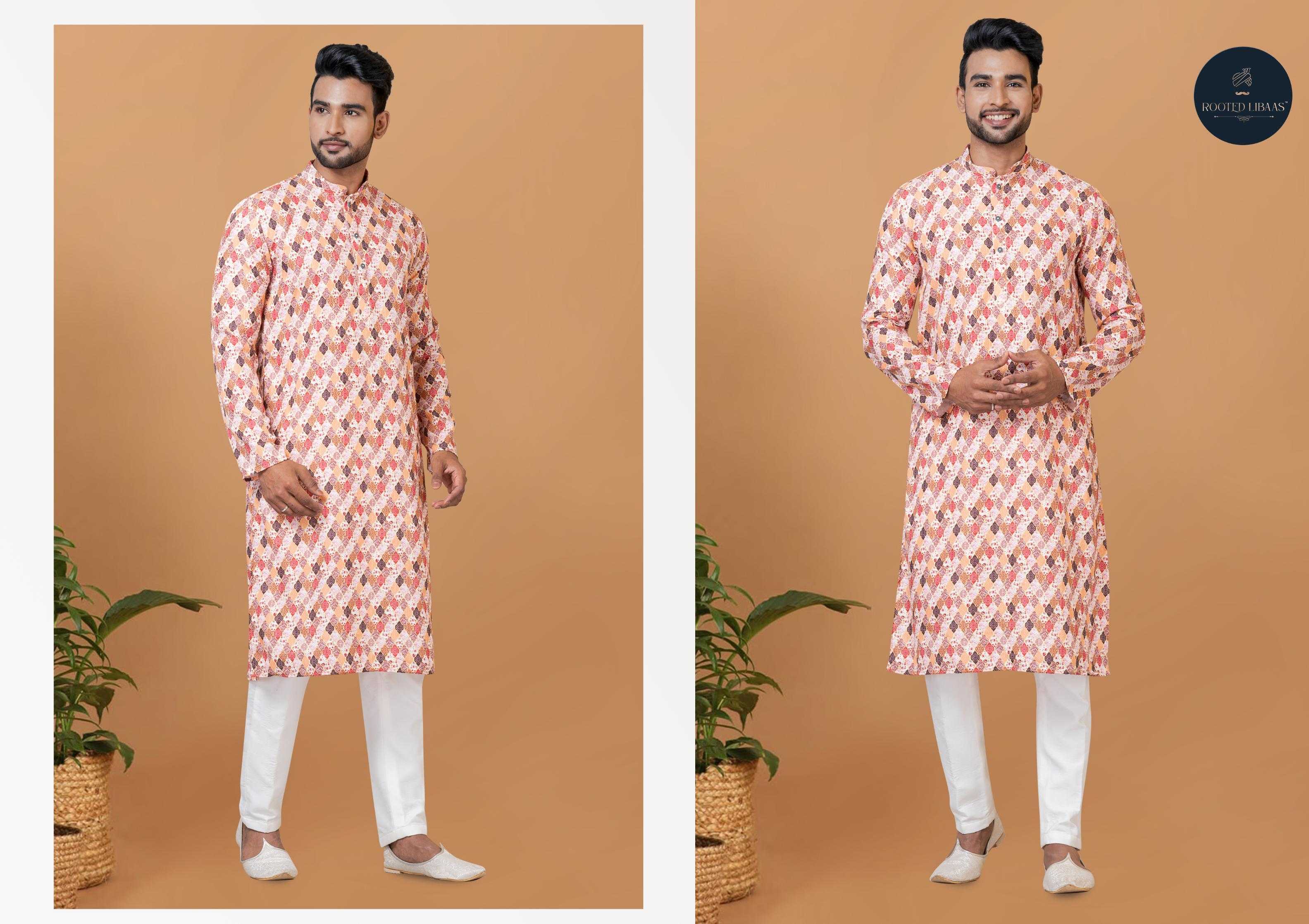 Ynf Banarasi Cotton RIN223 3214B Mens Wear Wholesale Mens Kurtas Mens Kurta Pyjama Men Wedding kurta Manufacturer