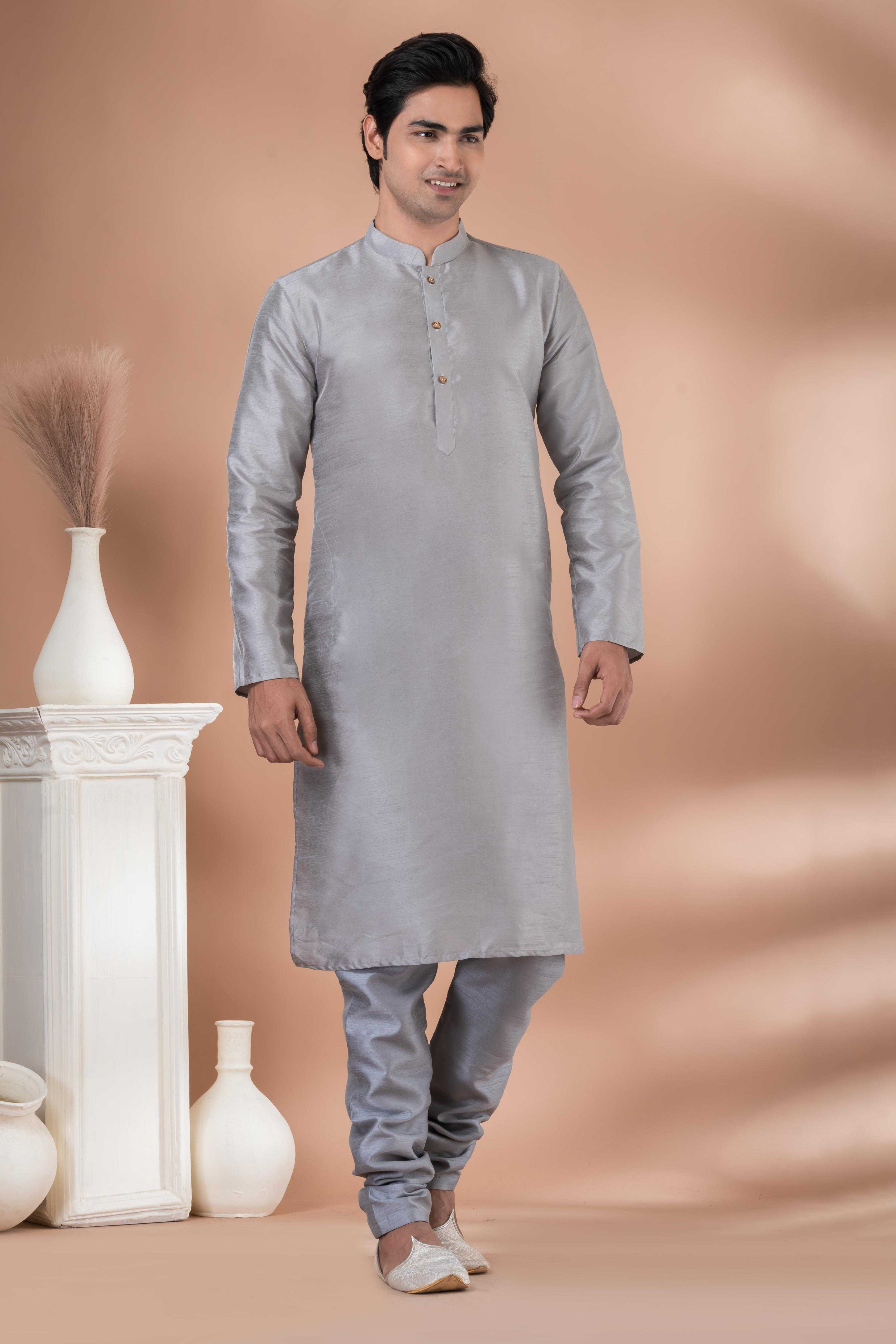 Ynf Banarasi Cotton RIN223 3354C Mens Wear Wholesale Mens Kurtas Mens Kurta Pyjama Men Wedding kurta Manufacturer