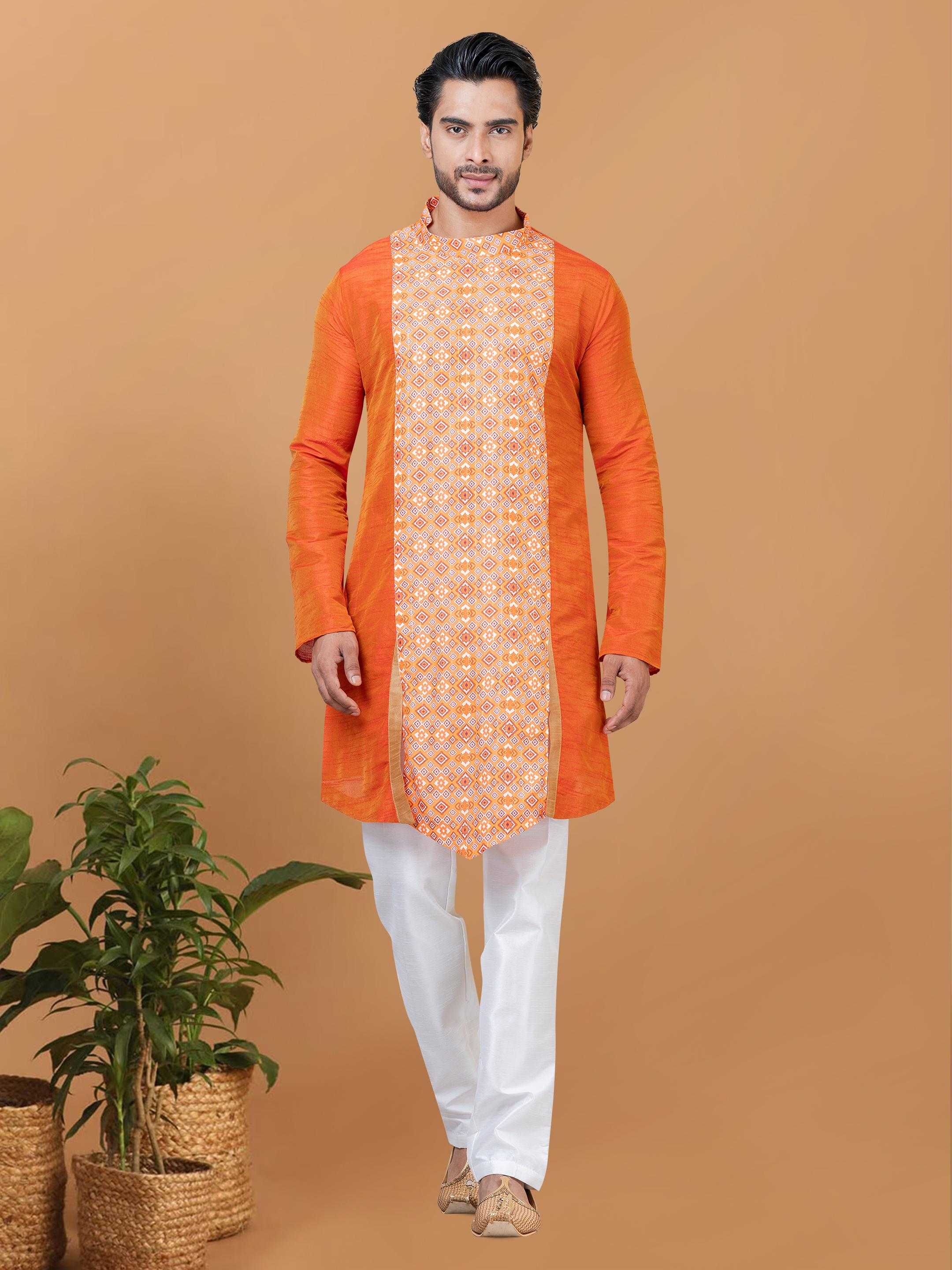 Ynf Banarasi Jacquard RIN223 3219A Mens Wear Wholesale Mens Kurtas Mens Kurta Pyjama Men Wedding kurta Manufacturer
