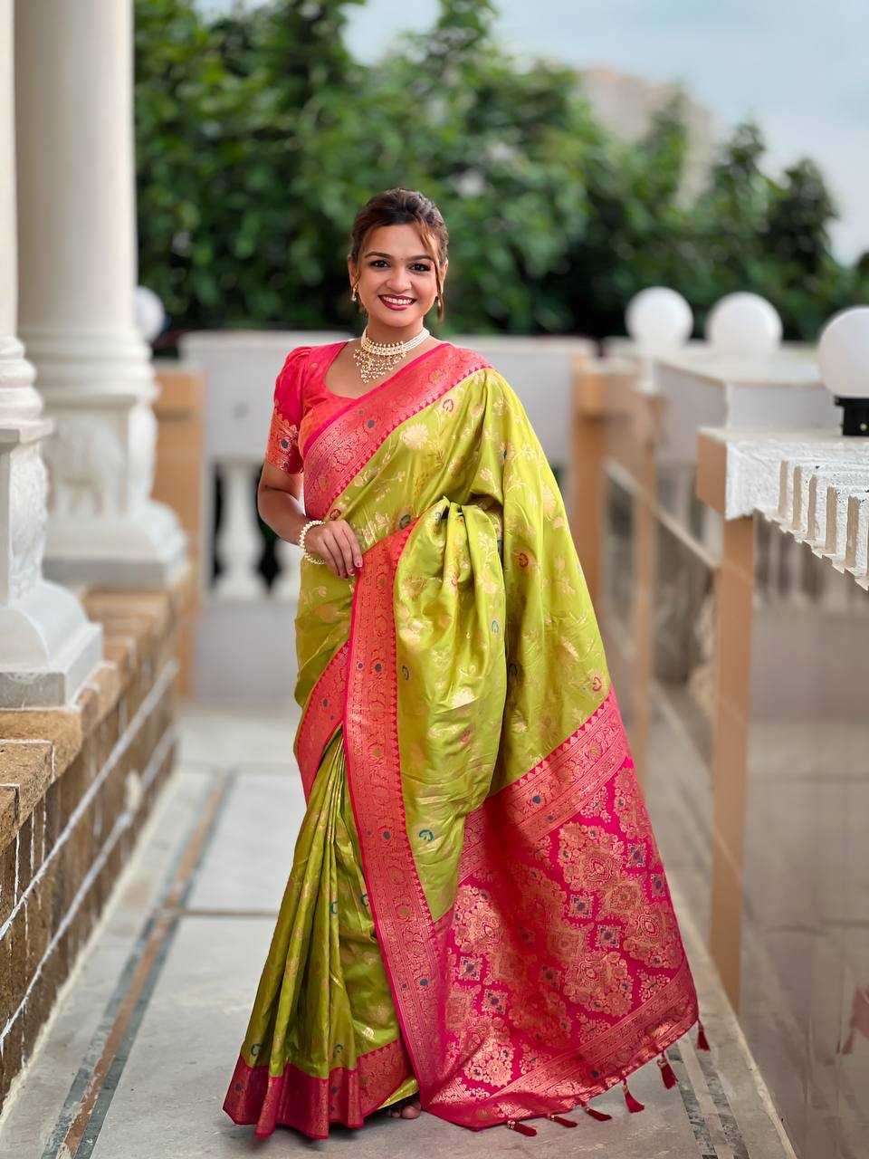 Ynf Banarasi Soft Silk KESH515 Banarasi - 3 Silk Sarees Wedding Collections Festive Collections Wholesale Banarasi Silk Sarees Traditional Silk Sarees Silk Sarees With Blouse Manufacturer