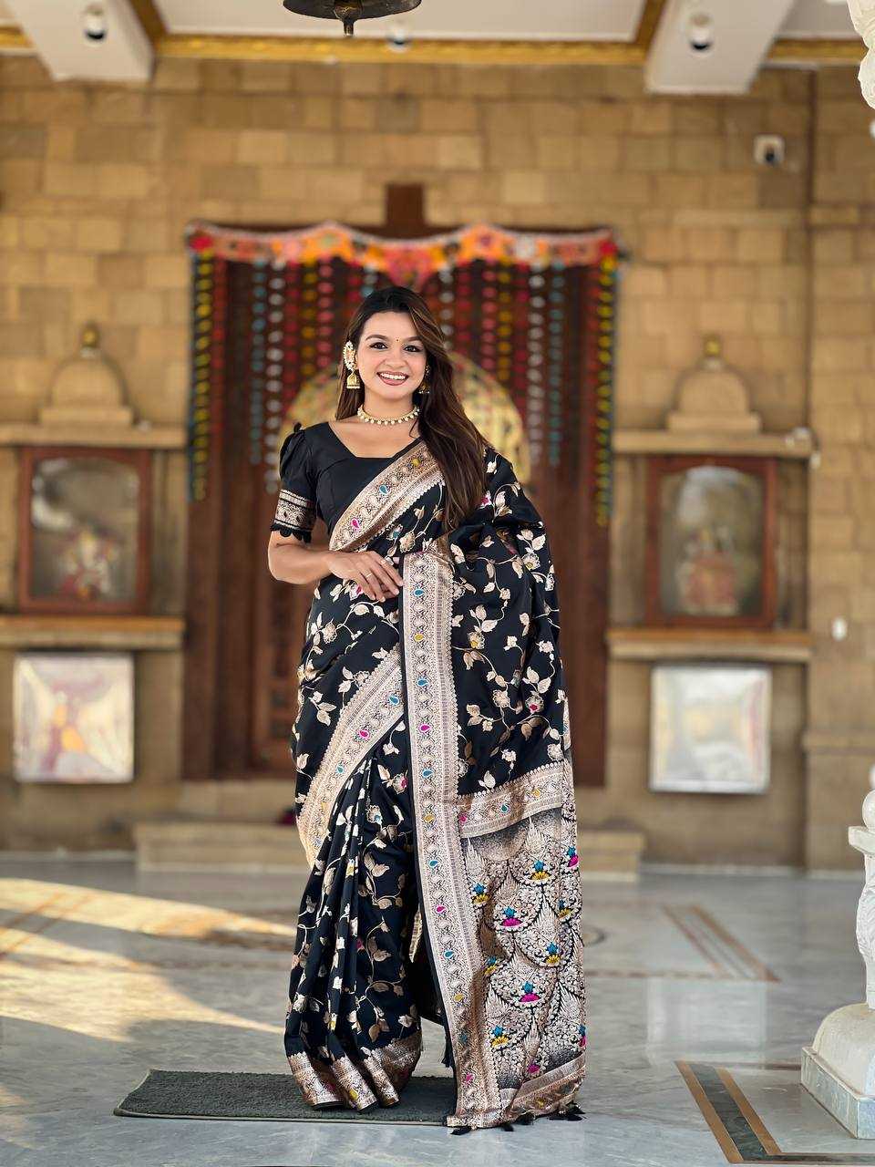 Ynf Banarasi Soft Silk KESH515 Banarasi - 4 Silk Sarees Wedding Collections Festive Collections Wholesale Banarasi Silk Sarees Traditional Silk Sarees Silk Sarees With Blouse Manufacturer