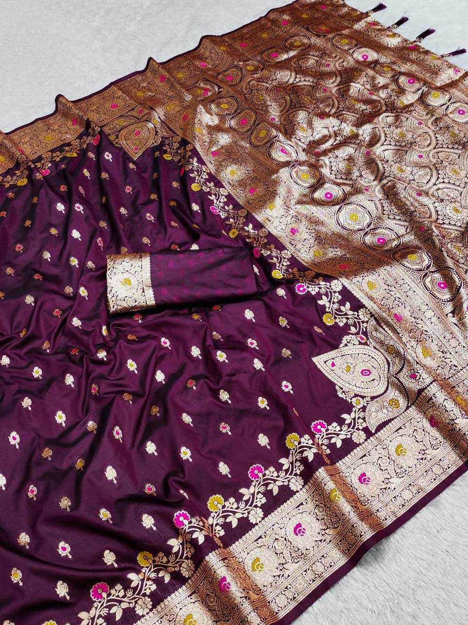 Ynf Banarasi Soft Silk KESH515 Banarasi - 7 Silk Sarees Wedding Collections Festive Collections Wholesale Banarasi Silk Sarees Traditional Silk Sarees Silk Sarees With Blouse Manufacturer
