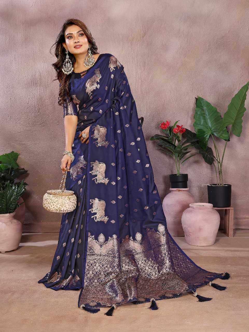 Ynf Banarasi Soft Silk RIN144 Manjari Silk Sarees Wedding Collections Festive Collections Wholesale Banarasi Silk Sarees Designer Silk Sarees Silk Sarees For Weddings Manufacturer