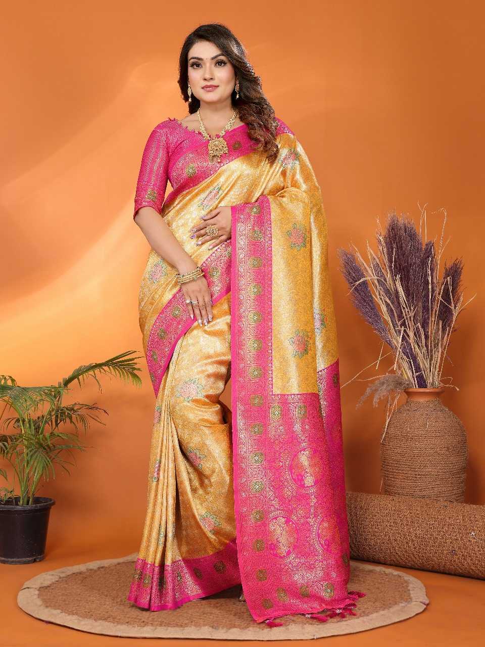 Ynf Banarasi Soft Silk RIN144 Saroz Silk Sarees Wedding Collections Festive Collections Wholesale Banarasi Silk Sarees Paithani Sarees Designer Silk Sarees Manufacturer