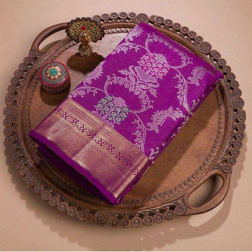Ynf Banarasi Soft Silk RIN188 Roopam8 Sarees Wedding Collections Festive Collections Wholesale Embroidered Sarees Silk Sarees Sarees With Blouse Manufacturer