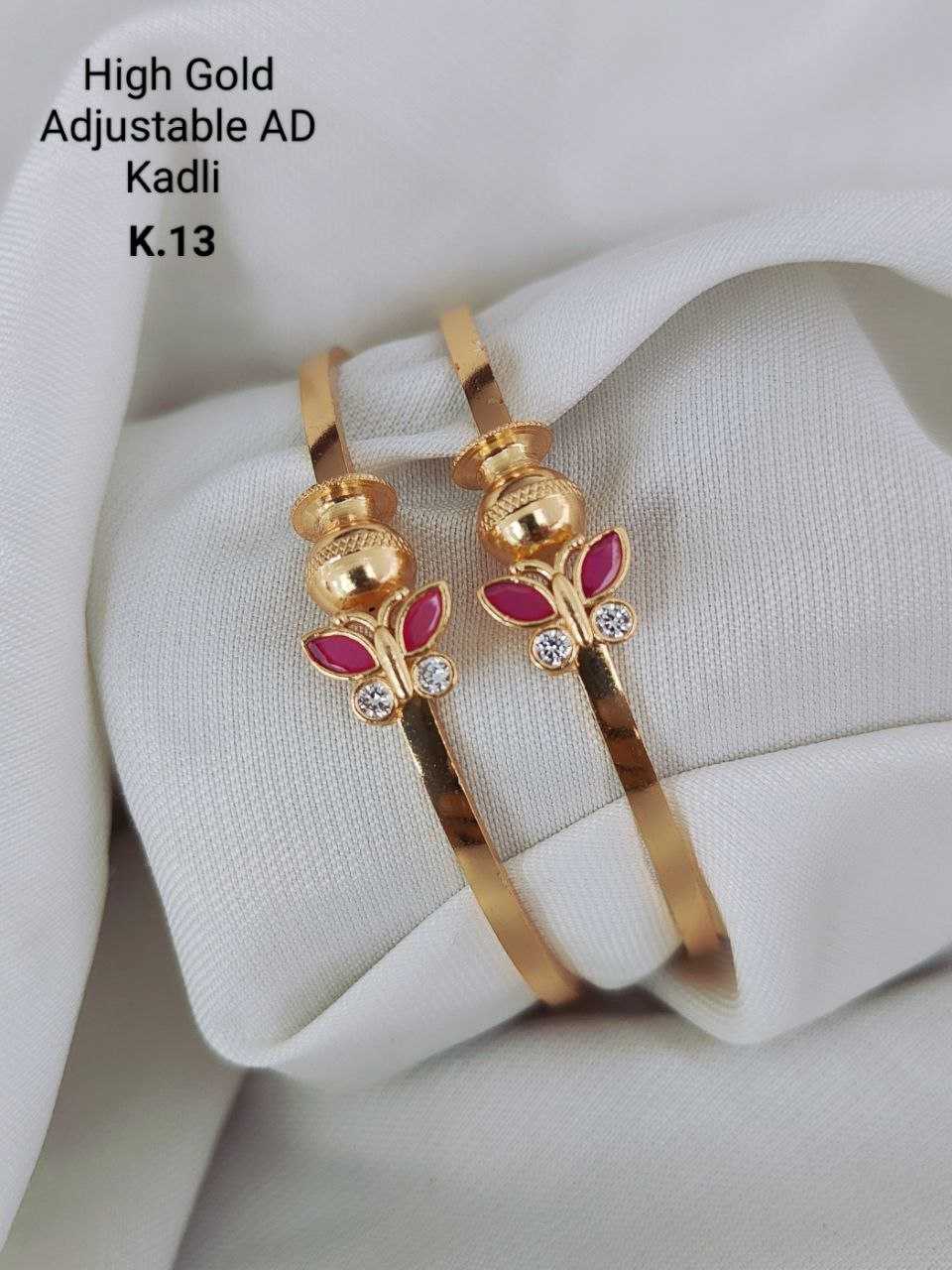 Ynf Brass KESH193 Womens Jewellery Wholesale AD Diamond Bangles Brass Gold Bangles Designer Bangles Manufacturer