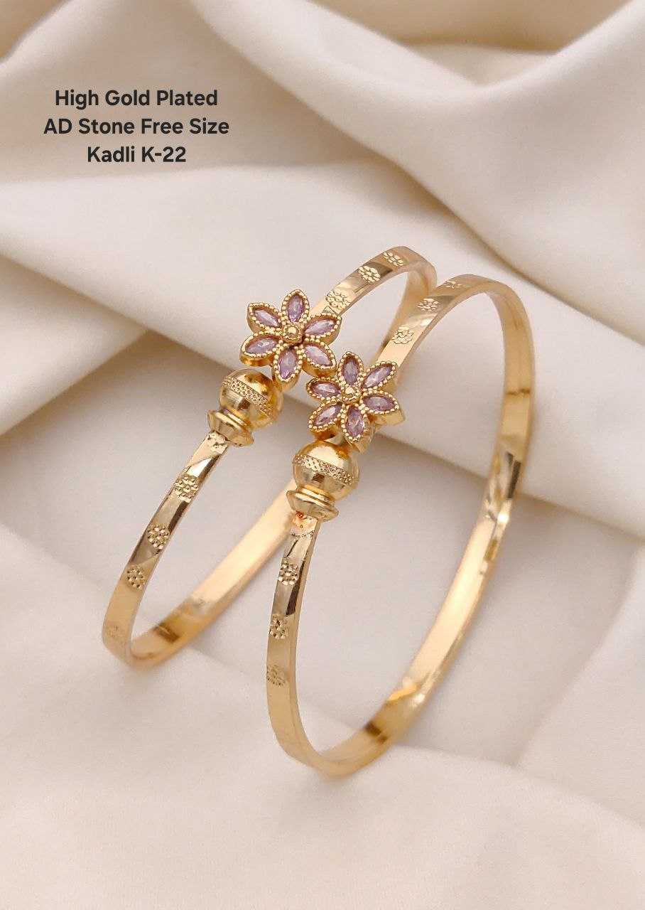 Ynf Brass KESH193 Womens Jewellery Wholesale AD Diamond Bangles Brass Gold Bangles Designer Bangles Manufacturer