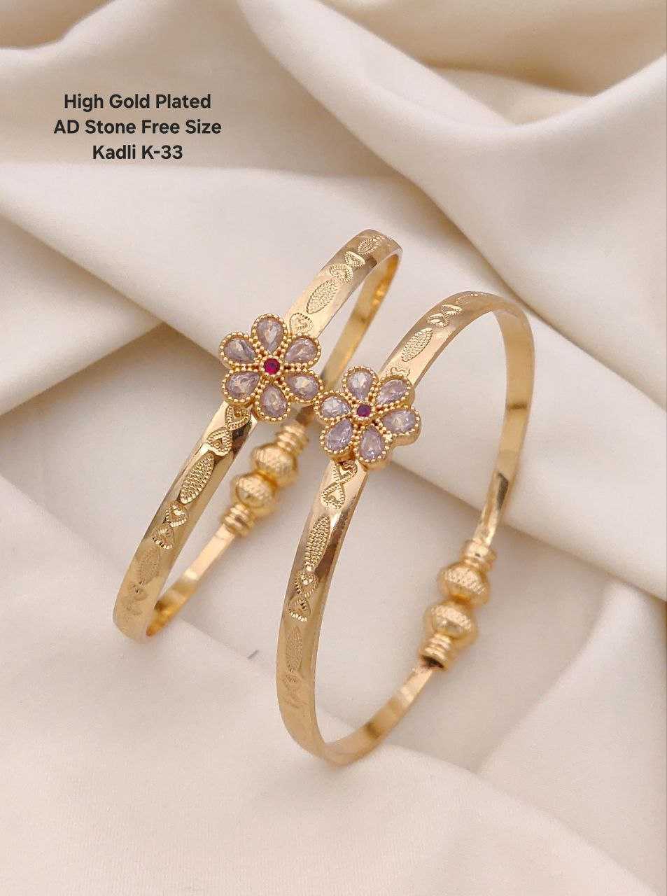 Ynf Brass KESH193 Womens Jewellery Wholesale AD Diamond Bangles Brass Gold Bangles Designer Bangles Manufacturer
