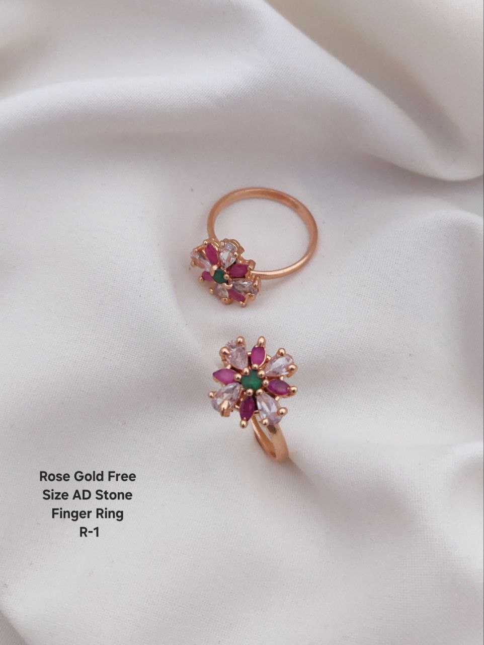 Ynf Brass KESH193 Womens Jewellery Wholesale Diamond Rings Fancy Earrings AD Diamond Rings Manufacturer
