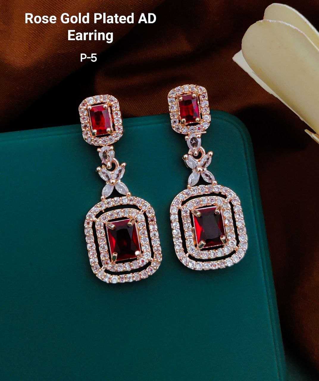 Ynf Brass KESH193 Womens Jewellery Wholesale Fancy Earrings AD Diamond Earring Artificial Earring Manufacturer