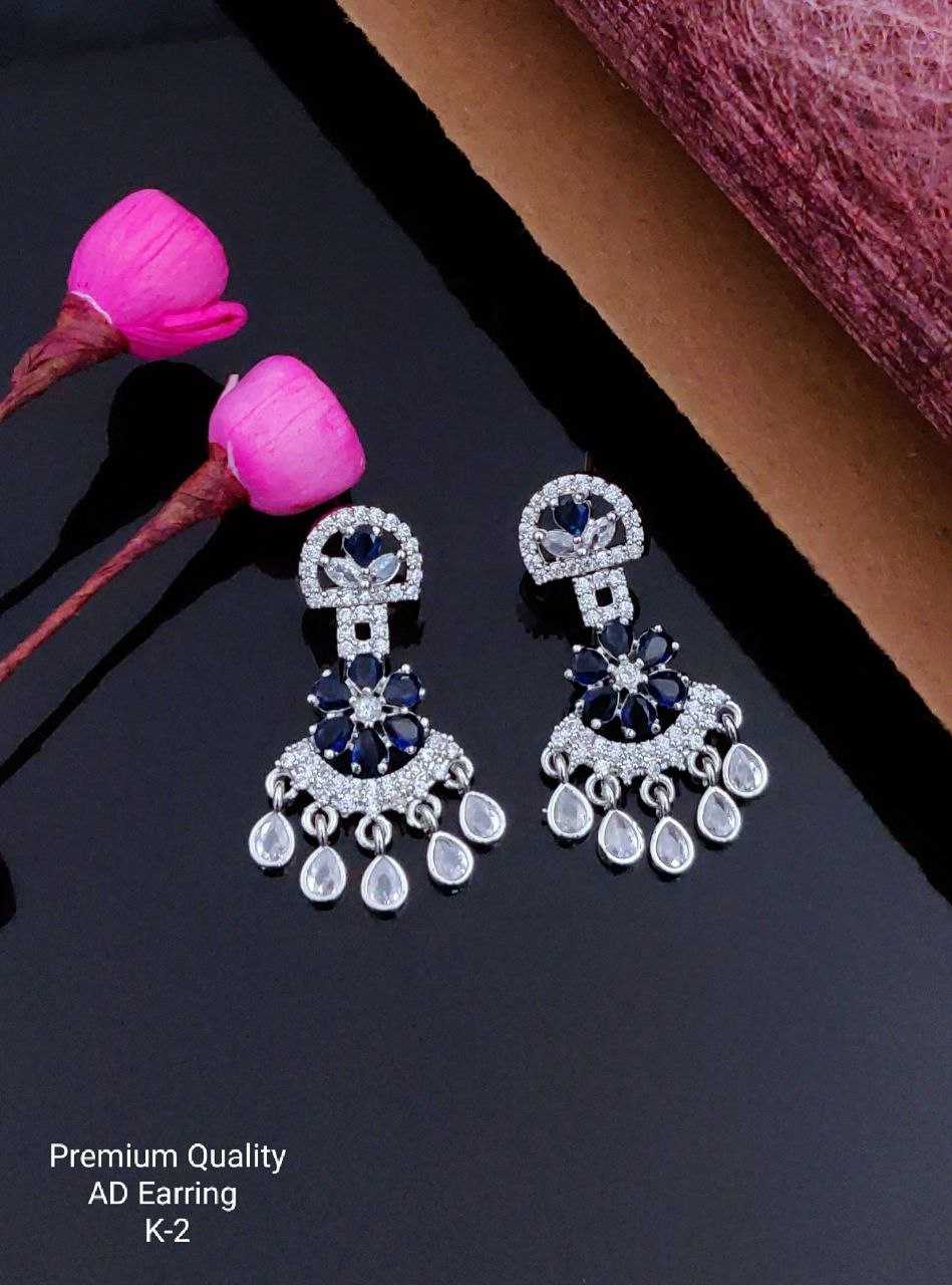 Ynf Brass KESH193 Womens Jewellery Wholesale Fancy Earrings AD Diamond Earring Artificial Earring Manufacturer
