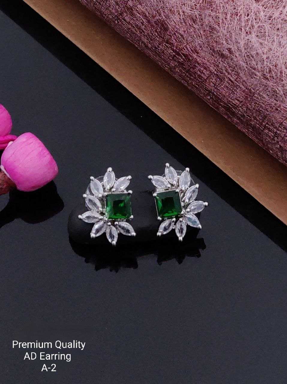 Ynf Brass KESH193 Womens Jewellery Wholesale Fancy Earrings AD Diamond Earring Artificial Earring Manufacturer