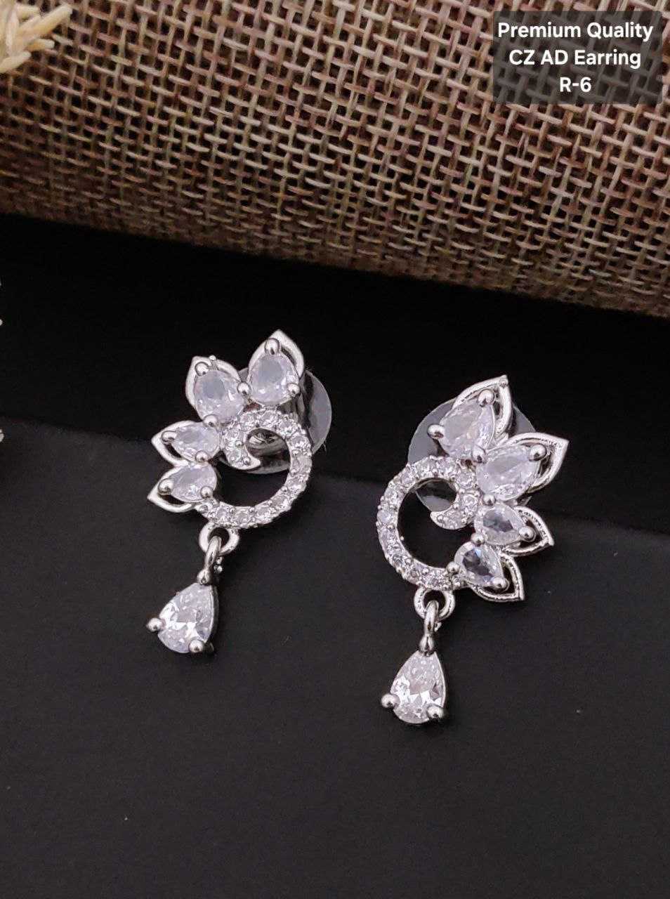 Ynf Brass KESH193 Womens Jewellery Wholesale Fancy Earrings AD Diamond Earring Artificial Earring Manufacturer