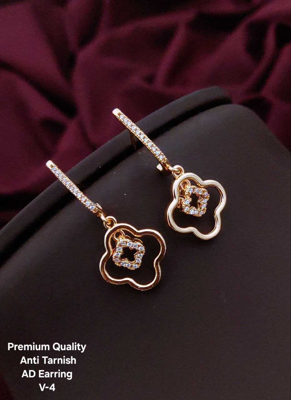 Ynf Brass KESH193 Womens Jewellery Wholesale Fancy Earrings AD Diamond Earring Artificial Earring Manufacturer