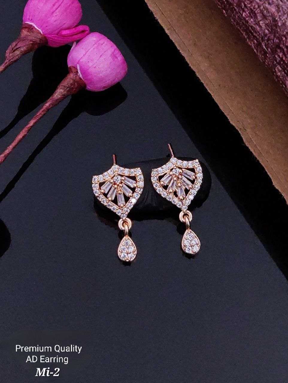 Ynf Brass KESH193 Womens Jewellery Wholesale Fancy Earrings AD Diamond Earring Earrings With Stones Manufacturer