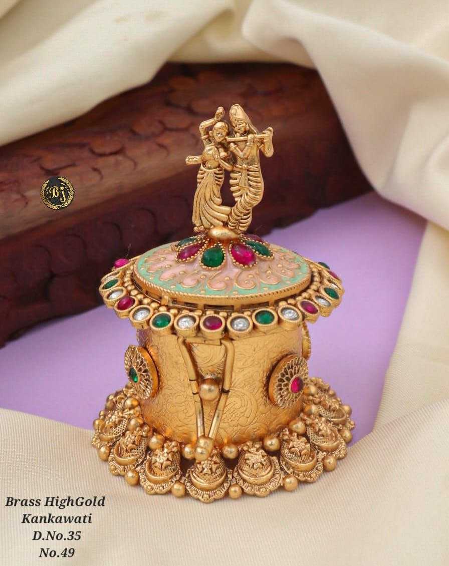 Ynf Brass KESH480 Artificial Jewellery Wholesale Kankavati Manufacturer