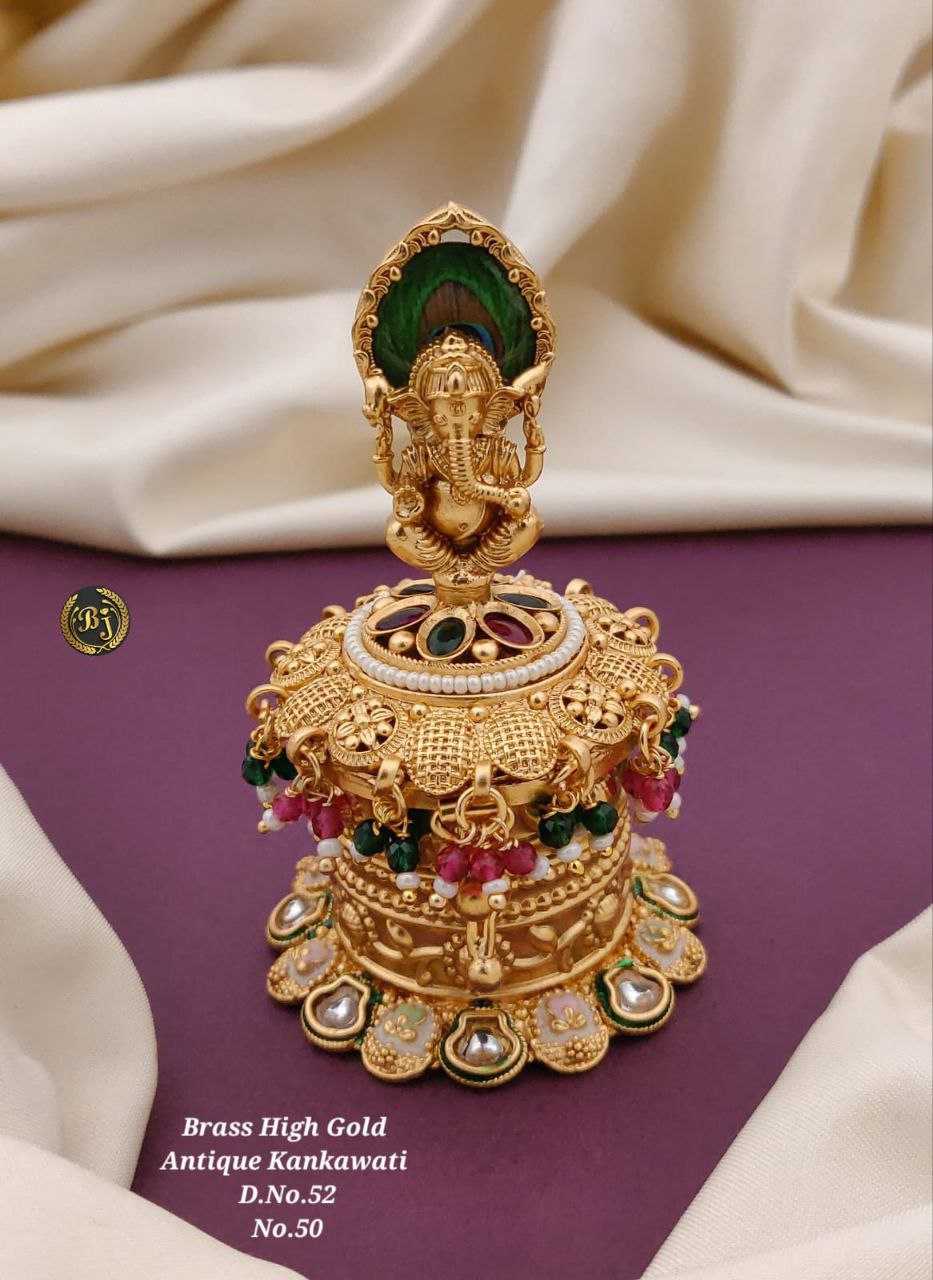 Ynf Brass KESH480 Artificial Jewellery Wholesale Kankavati Manufacturer