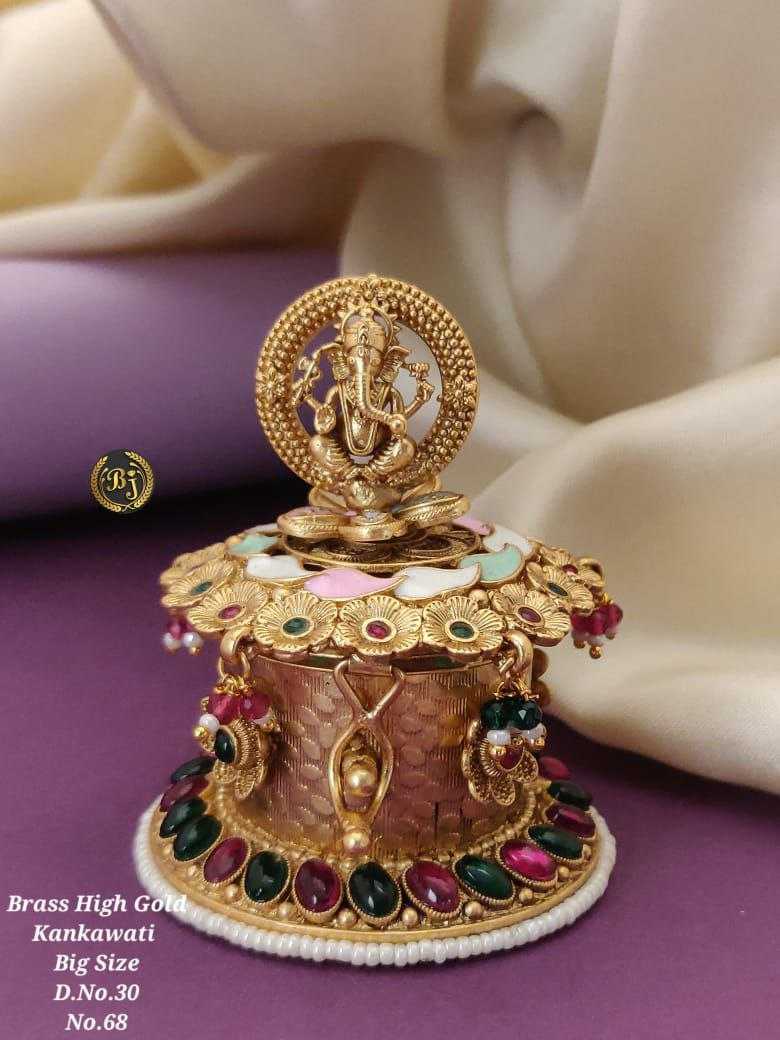 Ynf Brass KESH480 Artificial Jewellery Wholesale Kankavati Manufacturer