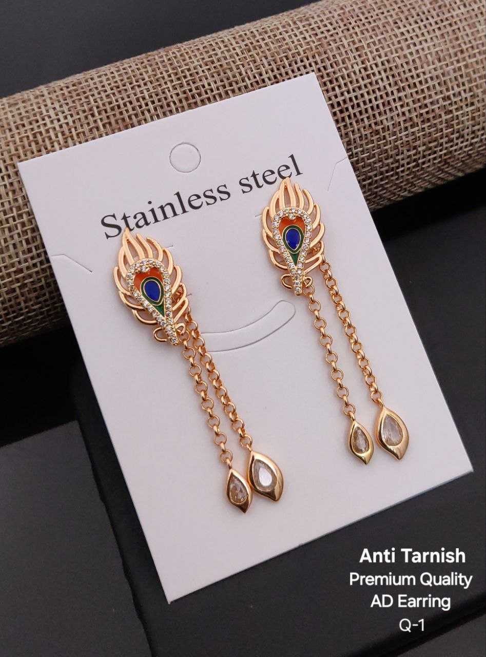 Ynf Brass KESH483 Womens Jewellery Wholesale Fancy Earrings Artificial Earring Long Earrings Manufacturer