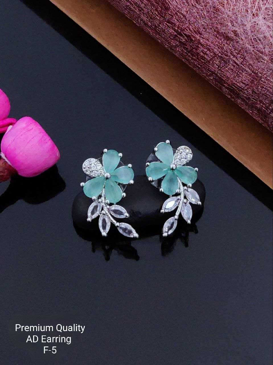 Ynf Brass Womens Jewellery Wholesale Fancy Earrings AD Diamond Earring Artificial Earring Manufacturer
