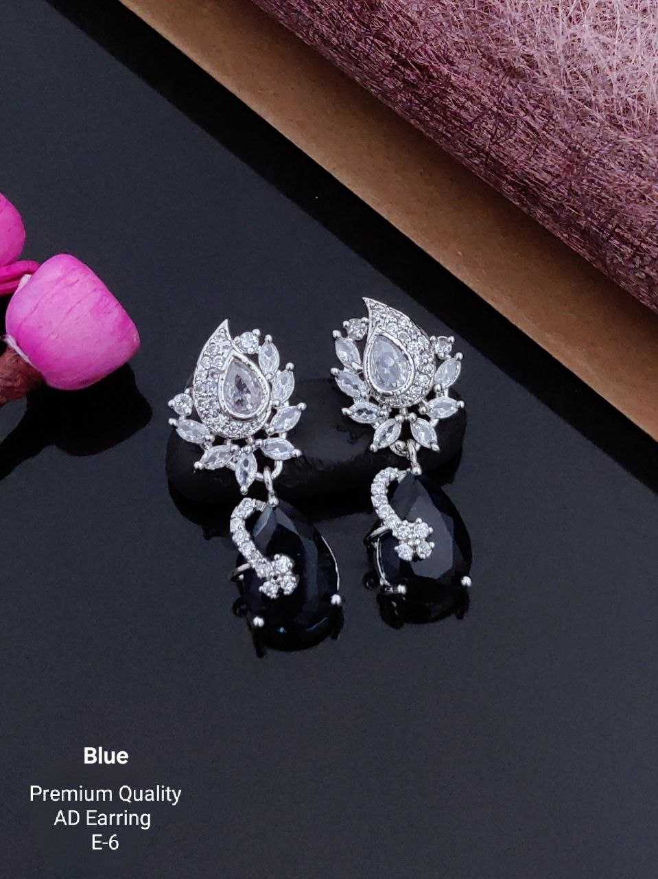 Ynf Brass Womens Jewellery Wholesale Fancy Earrings AD Diamond Earring Earrings With Stones Manufacturer