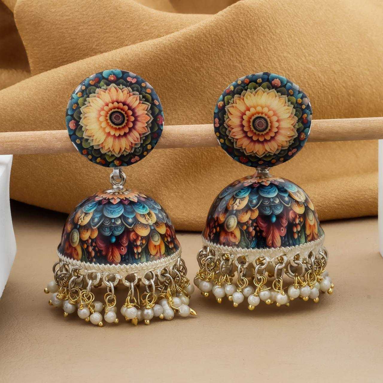 Ynf Brass Womens Jewellery Wholesale Fancy Earrings Artificial Earring Jhumka Earrings Manufacturer