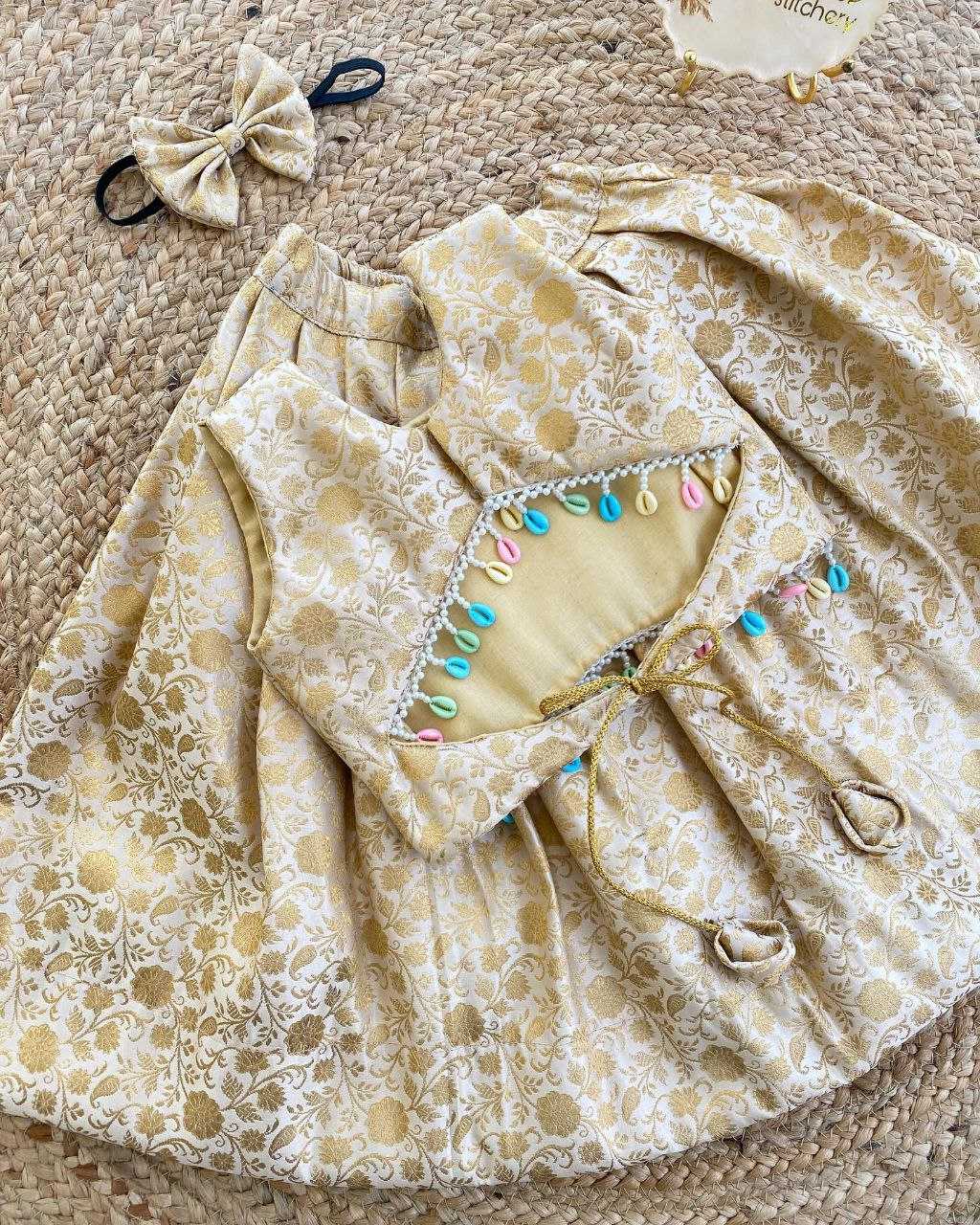 Ynf Brocade RIN107 360 Kids Wear Wholesale Kids Lehenga Kids Traditional Outfits Kids Lehenga Choli Baby Girl Lehenga Manufacturer